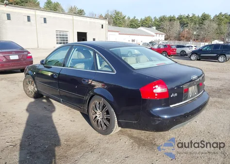 2001 Audi A6 2.7T из США, поврежденный, VIN WAUED64B11N014824